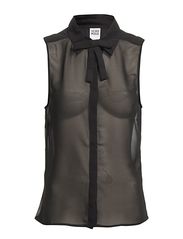 Vero Moda NICOLE BOW S/L SHIRT - NFS