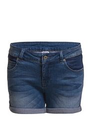 Vero Moda BRIX LW PATCH SHORTS - MED BLUE