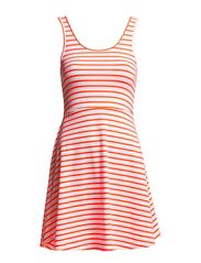 Vero Moda NANNA STRIPED DEEP U DRESS