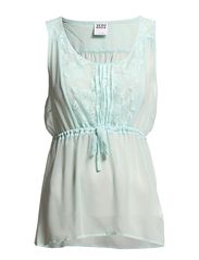 Vero Moda LACE PLEAT S/L TOP REP - NFS