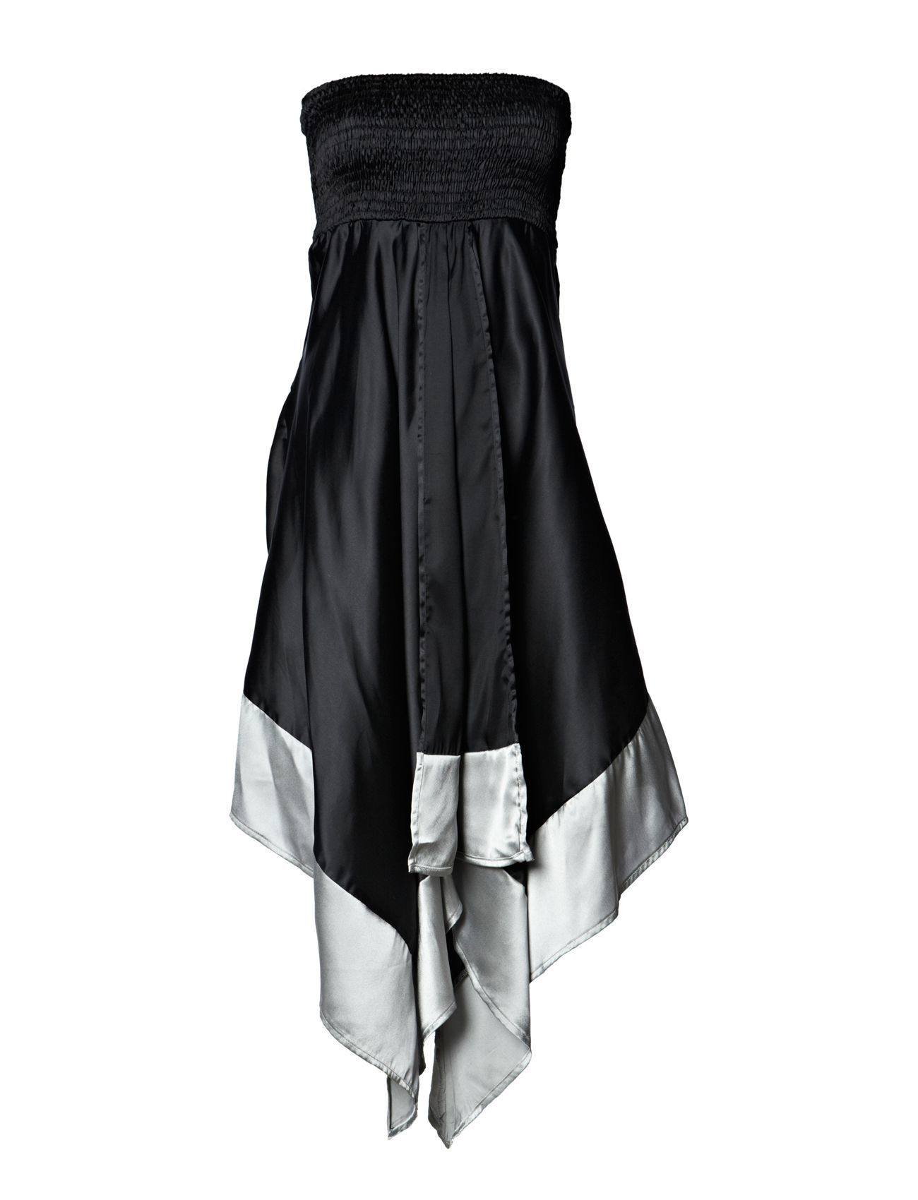 Scarf Block Dress