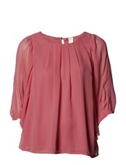 Vila LULU TOP - HOT PINK