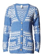 Vila VALENCIA KNIT CARDIGAN - SEASCAPE
