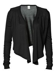 Vila TIBA DRAPE KNIT BOLERO - RAVEN