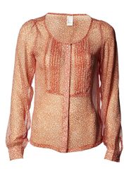 Vila VIGO SHIRT - PAPRIKA