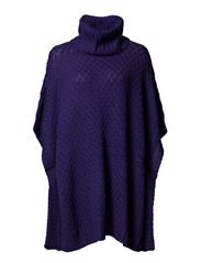 Vila SASSELINE KNIT PONCHO