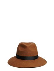 Vila LILY HAT - COCOA BROWN