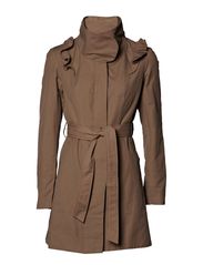 Vila ALYSSA NEW COAT - FOSSIL