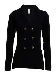Vila HYDRA KNIT CARDIGAN - MARINE BLUE