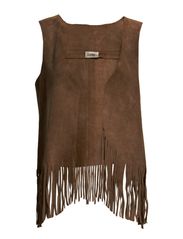 Vila ANEA SUEDE WAISTCOAT/LUXE