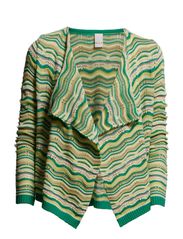 Vila REILY KNIT CARDIGAN - MING GREEN