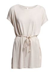 Vila USUAL SS TUNIC - WHITE