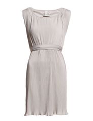 Vila WINDOW DRESS/T - STONE