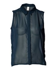Vila BIRSEN S/L SHIRT1 - DARK PETROL