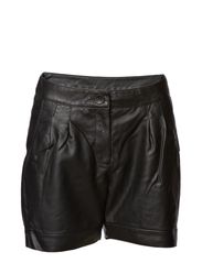 Vila LUVA PU SHORTS1