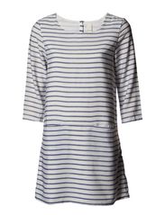 Vila NIVA STRIPE DRESS - WHITE