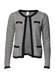 Vila NIPO KNIT CARDIGAN - BLACK