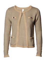 Vila NIPO KNIT CARDIGAN - MOONLIGHT