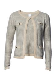 Vila NIPO KNIT CARDIGAN - MOONLIGHT