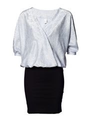 Vila COPO DRESS - SILVER
