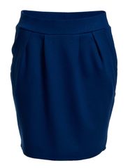 Vila SHOAT SKIRT - THUNDER BLUE