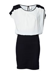 Vila SMILLA DRESS 1 - WHITE