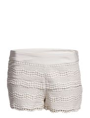 Vila WENNA SHORTS - WHITE