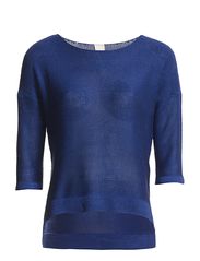 CATA KNIT TOP BP - SURF BLUE