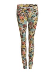 Vila FILIPI LOW SLIM FLORAL JEANS