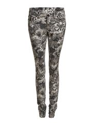 Vila FILIPI LOW SLIM FLORAL JEANS