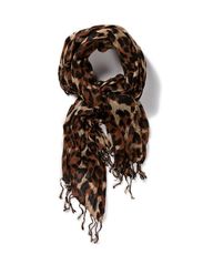 Warehouse Warehouse Oversized Leopard Print Scarf