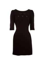 Warehouse Warehouse Deco Applique Shift Dress