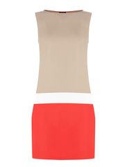 Warehouse Warehouse Colour Block Shift Dress