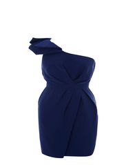 Warehouse Warehouse Origami One Shoulder Dress