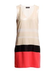 Warehouse Warehouse Sequin Stripe Block Dress