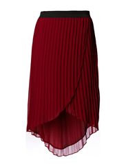 Warehouse Warehouse Pleated Wrap Front Midi Maxi Skirt