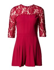 Warehouse Warehouse Lace Back Playsuit