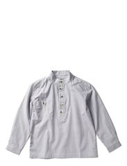 Wheat Shirt China Placket LS