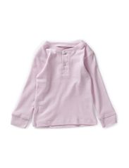 Wheat Granddad T-Shirt LS - pink_rose