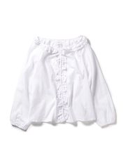 Wheat Shirt Ruffle LS
