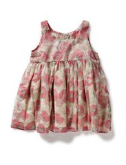 Wheat Pinafore Wrinkles