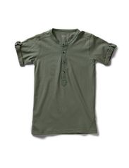 Wheat T-Shirt Placket SS