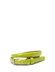 Whiite Wiwi belt - lime apple
