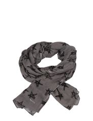 Whiite Wiktoria scarf - smoked pearl