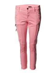 Whiite Jean cropped pants