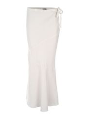 Whiite Anelle long skirt