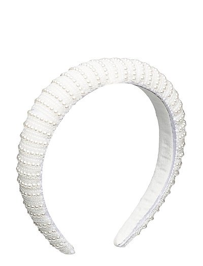 Ivory pearl headband