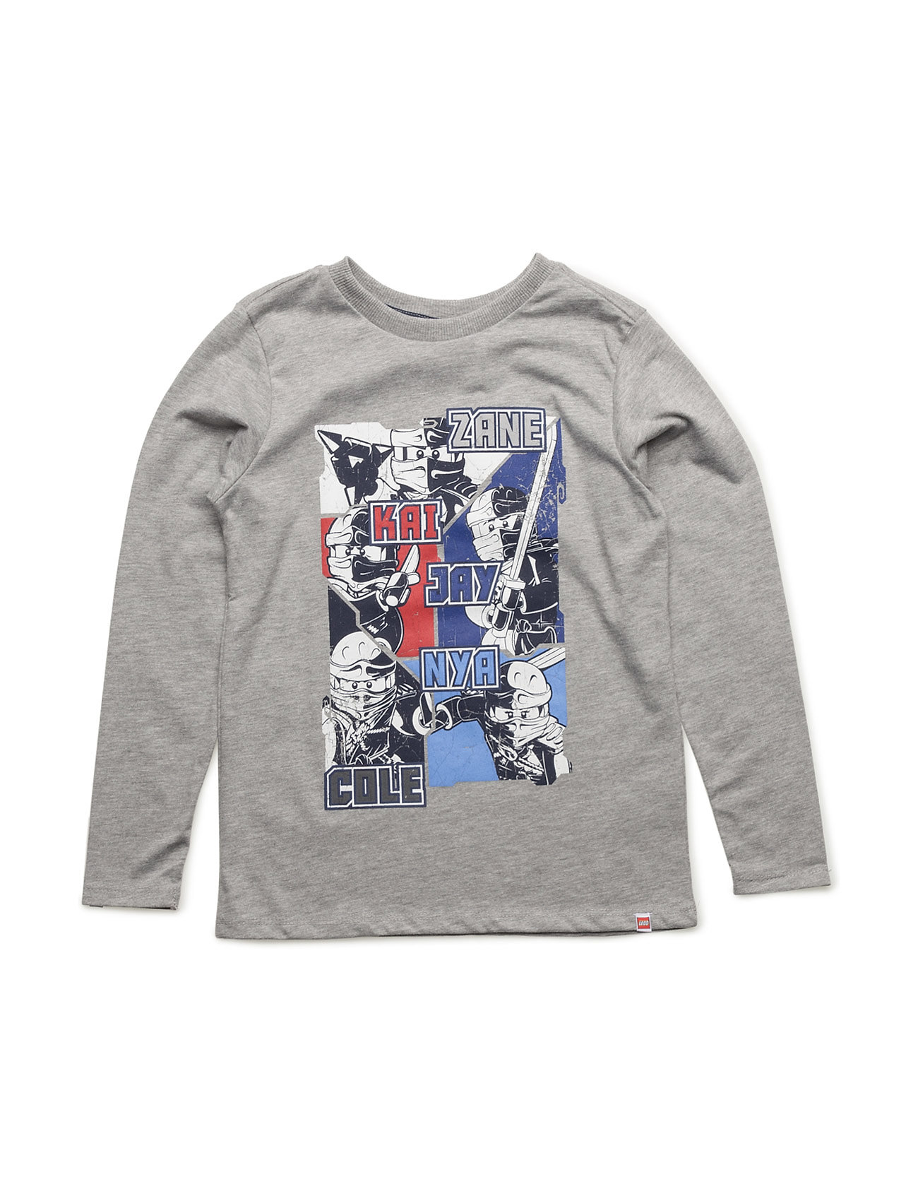 Teo 731 - T-Shirt L/S Lego wear Langærmede t-shirts til Børn i Grey Melange