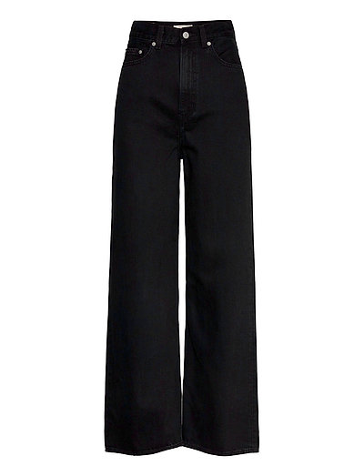Black loose fit jeans