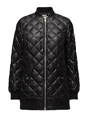 Modeix | Jackor & Kappor SKINNJACKA, Hollies with lambskin, brand new. Vintage